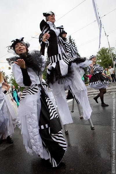 Не без Путина: шествие в честь Дня города в Калининграде