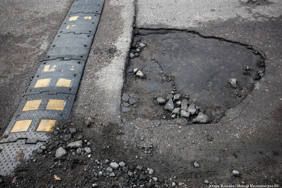 На закупку «лежачих полицейских» в Калининграде выделили 7,5 млн рублей