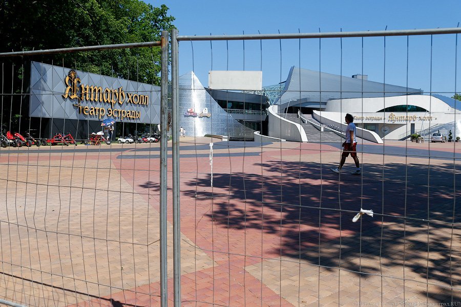 Курорт наизнанку: в Светлогорске наступил разгар ремонтного сезона