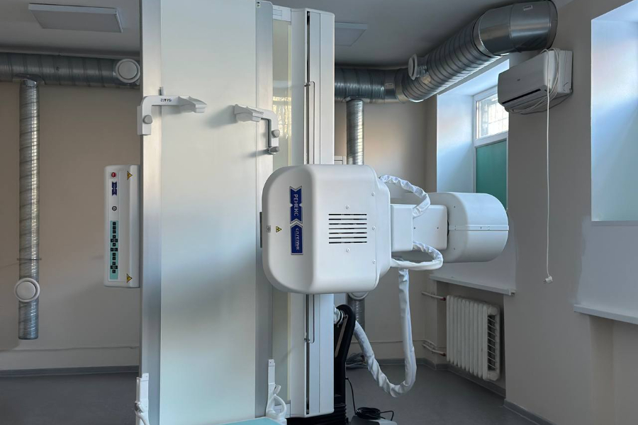 Беспрозванных: в поликлинике на Летней установили новый рентген-аппарат (фото)