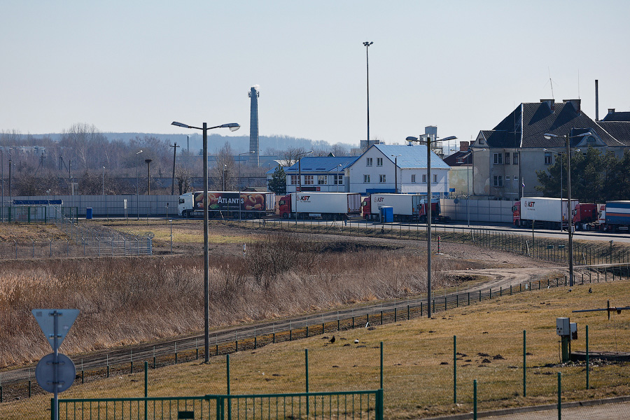 10 километров фур: что происходит на границе с Литвой (фото)