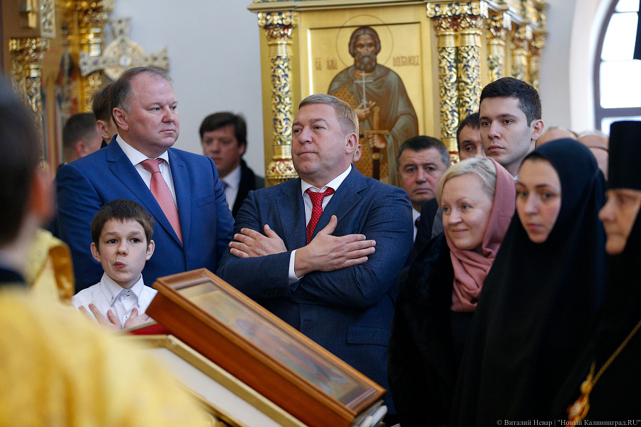 Орден для Николая: патриарх Кирилл освятил новый храм в Гусеве (фото)