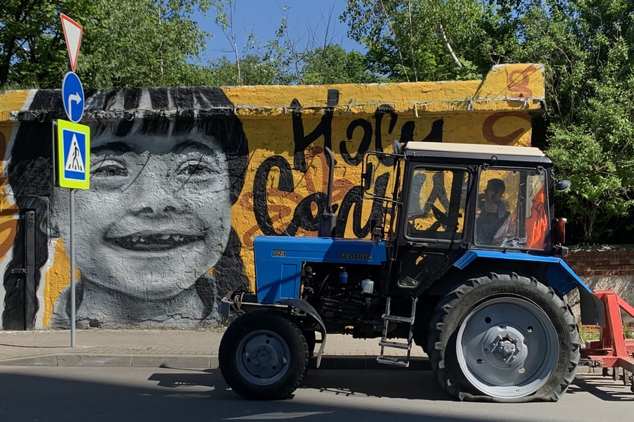 В Калининграде посвятили граффити детям с синдромом Дауна (фото)