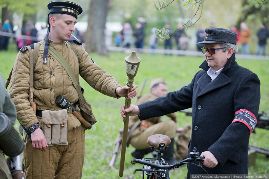 Холодный штурм: военно-историческая реконструкция в Калининграде
