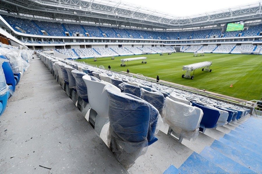 От песочницы до открытия: строительство стадиона «Калининград» в фотографиях