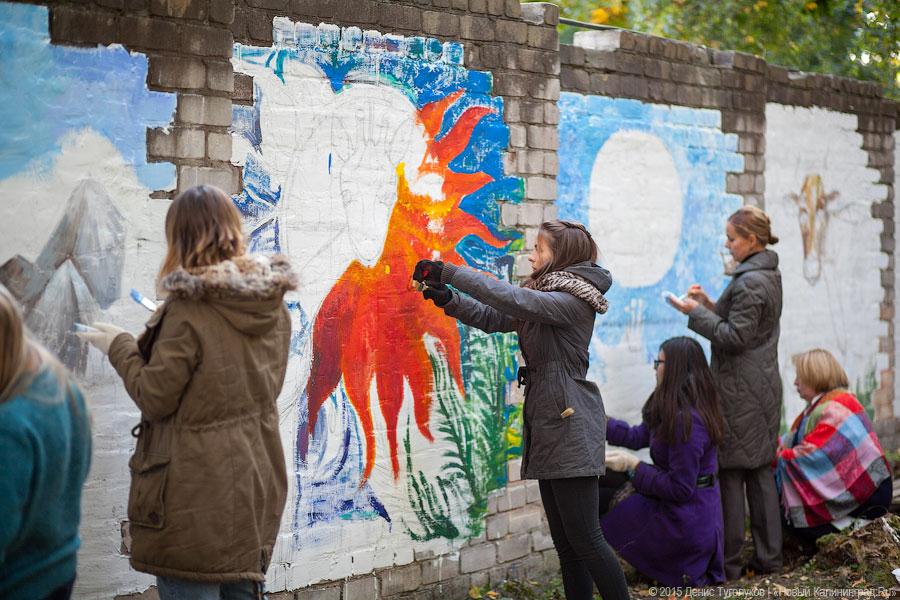 За стеной не стена: как арт-терапия помогает сделать среду вокруг себя лучше