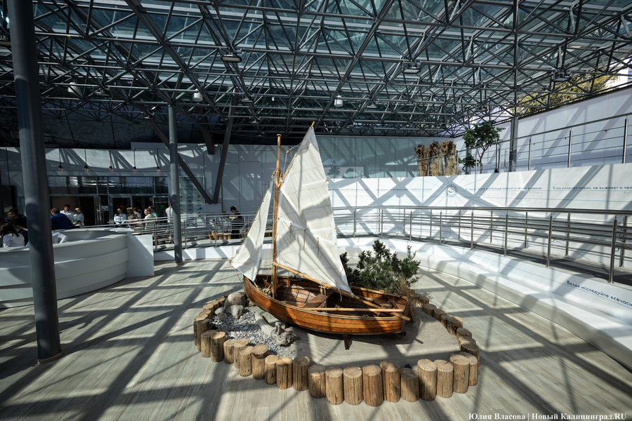 Музей-корабль, музей-планета: экскурсия по корпусу-шару «Планета Океан»