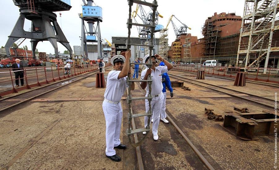 «'Колчан' на воду!»: фоторепортаж "Нового Калининграда.Ru"