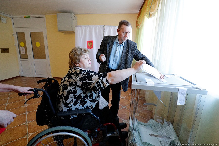 За гречку и тушёнку: как калининградцы выбирали президента России (фото)