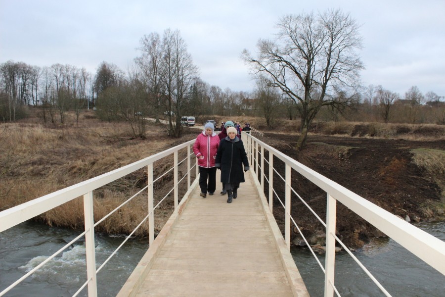 В посёлке под Черняховском восстановили единственный путь до трассы