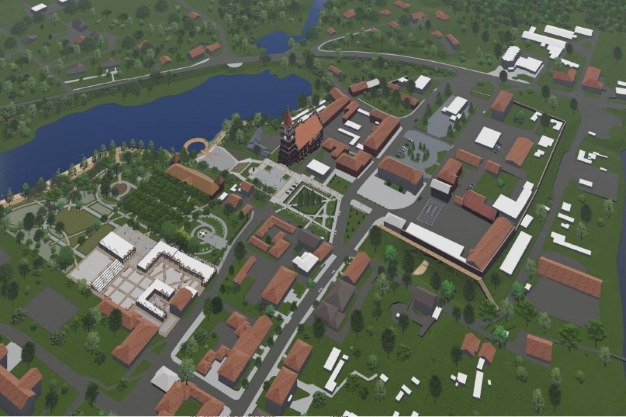 Концепция благоустройства центра Правдинска. Архитектор: Антон Глушков