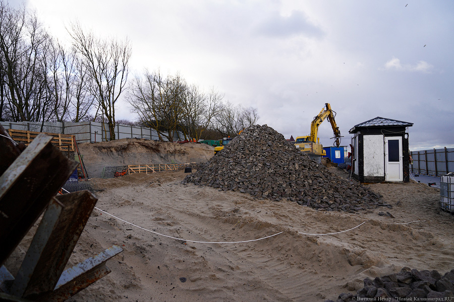 Игра в «Монополь»: как уничтожают авандюну при строительстве кафе в Зеленоградске (фото)