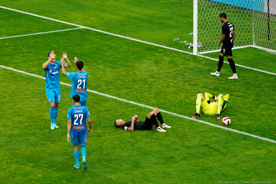Три гола в одни ворота: как «Зенит» взял Суперкубок в Калининграде (фото)