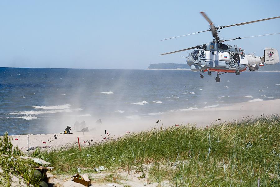 Три стихии: во время учений под Калининградом объединили силы флот, десант и авиация  