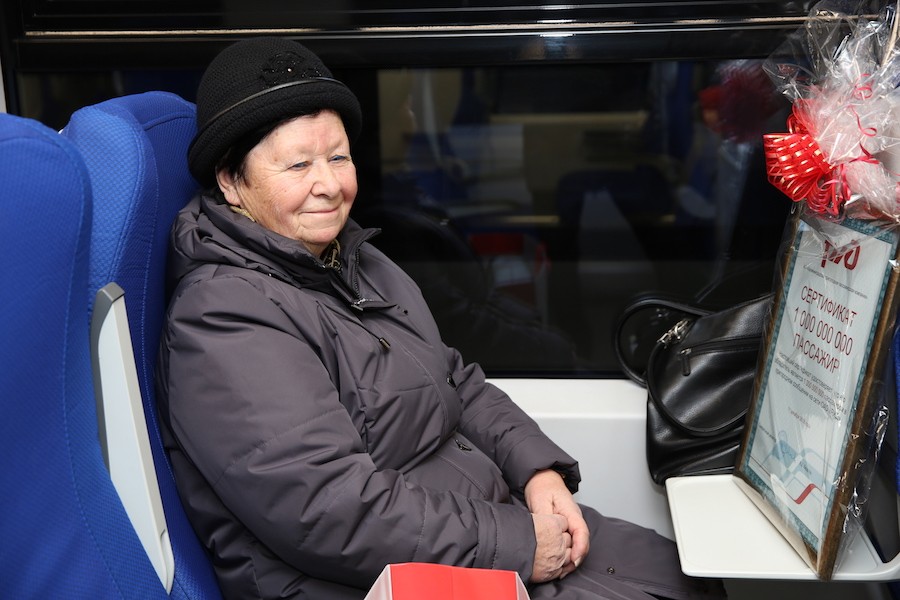 Калининградка стала миллиардной пассажиркой пригородных поездов в этом году