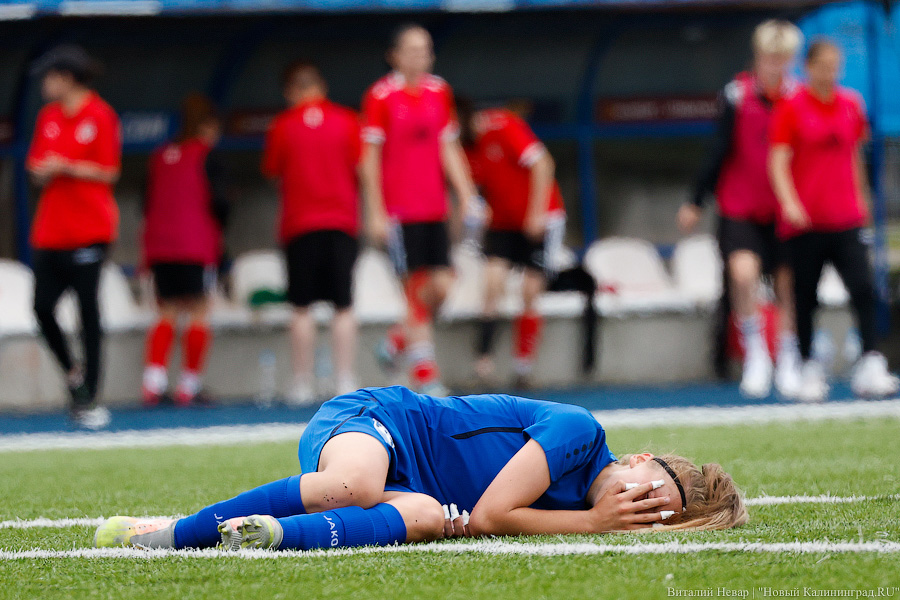 Голкиперка, форвардка: женская «Балтика» дебютировала на Кубке России (фото)