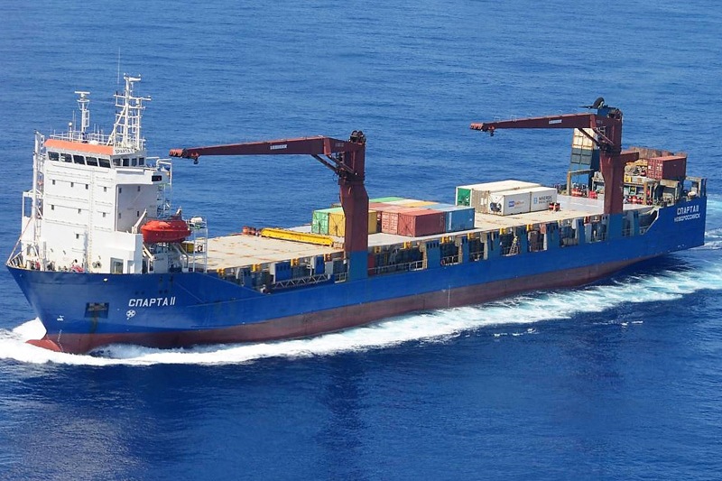 Из Калининграда в Усть-Лугу в первый рейс вышел сухогруз «Спарта II»