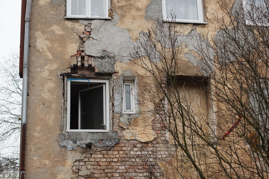 В Калининграде в 2019 году экстренно расселили два дома, которым грозило обрушение
