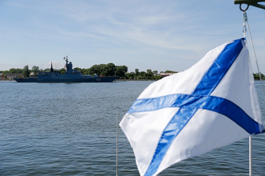 Военные БФ следят за кораблями НАТО, зашедшими в Балтийское море