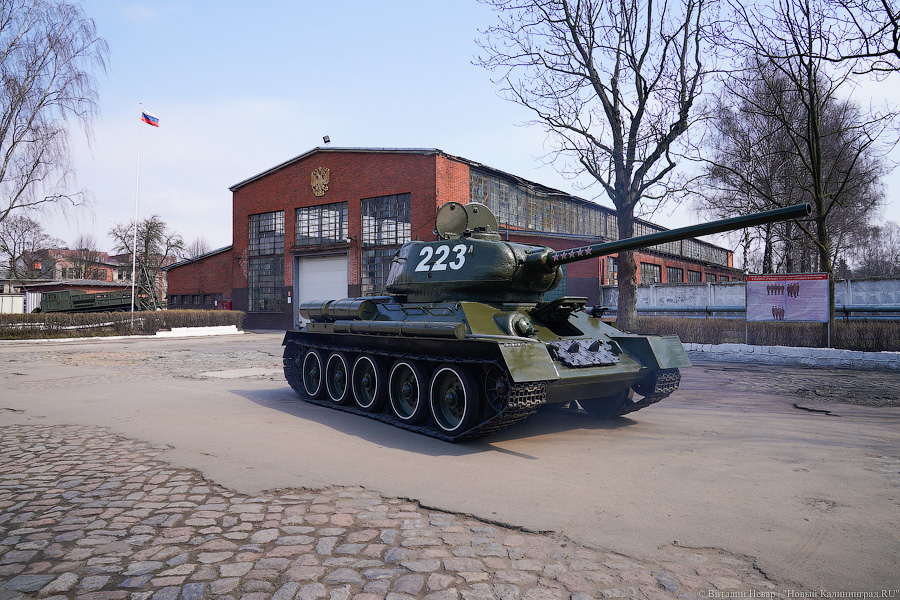 Побывать внутри Т-34: в Калининграде начали готовить раритетную технику к параду Победы