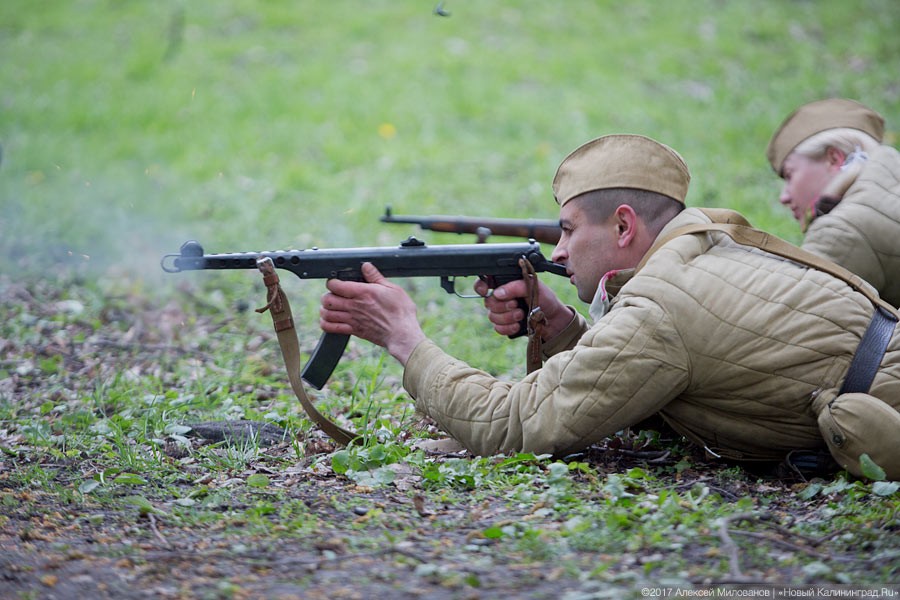 Холодный штурм: военно-историческая реконструкция в Калининграде