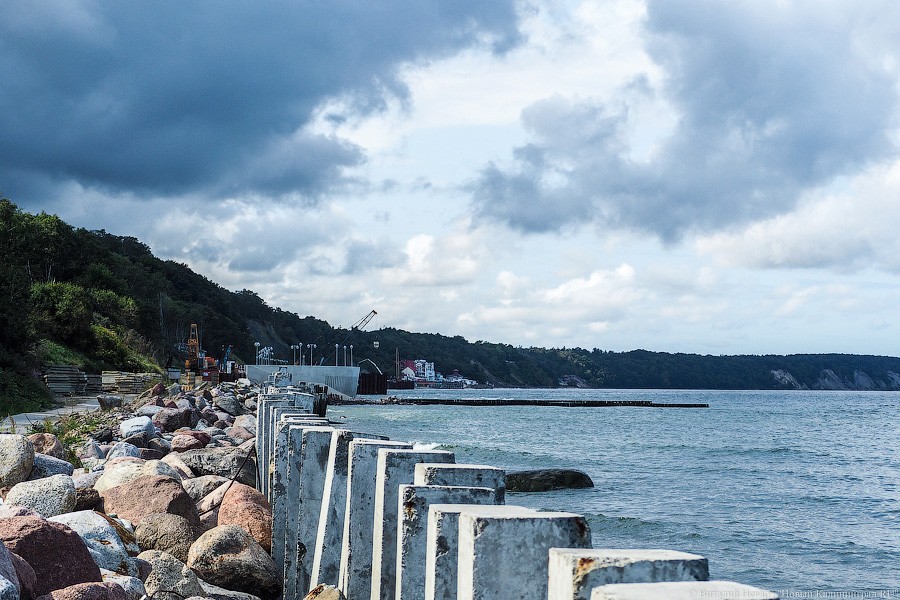 Сокращение отставания: новый променад в Светлогорске стал похож на променад