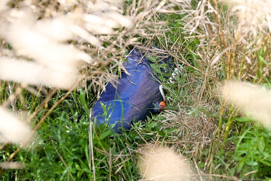 Авария спортивного самолёта под Калининградом. Фоторепортаж НК