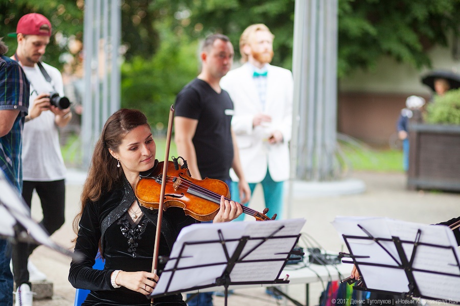 Open air под классику: в Калининграде прошел фестиваль «Когда звучат улицы»