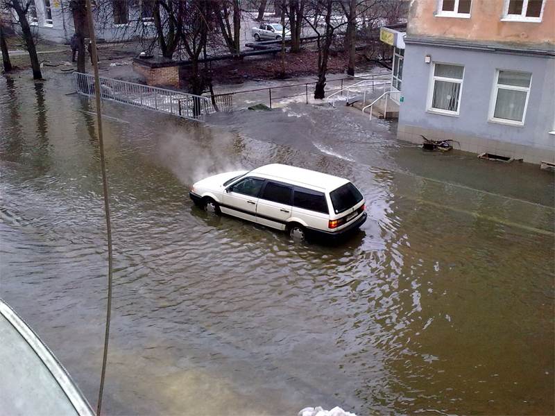 "Большая вода": фоторепортаж читателей "Нового Калининграда.Ru"