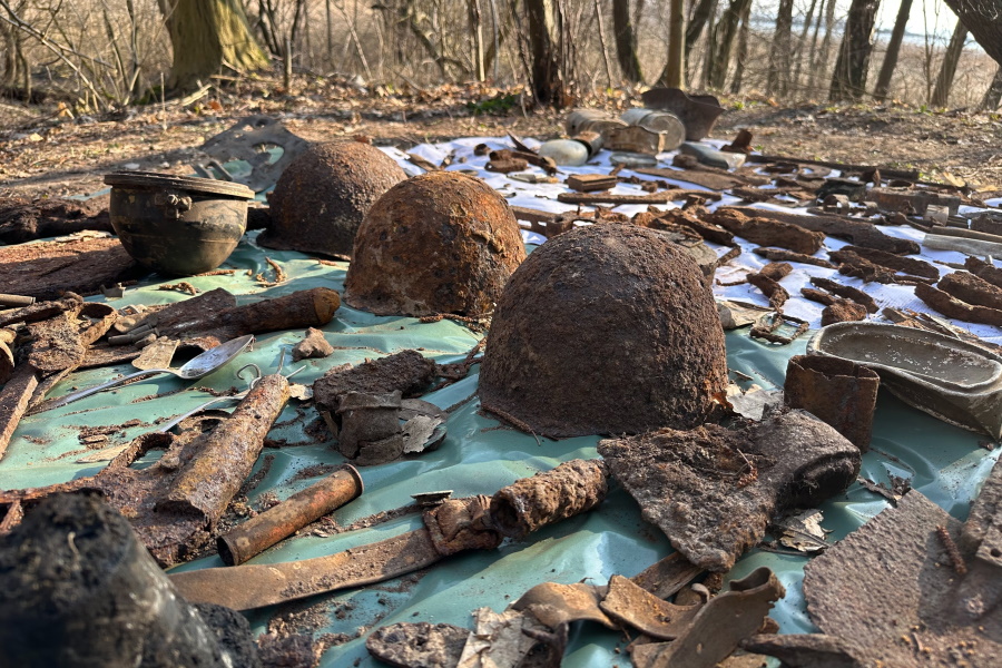 Калининградские поисковики установили место последнего боя группы Евсеева (фото)