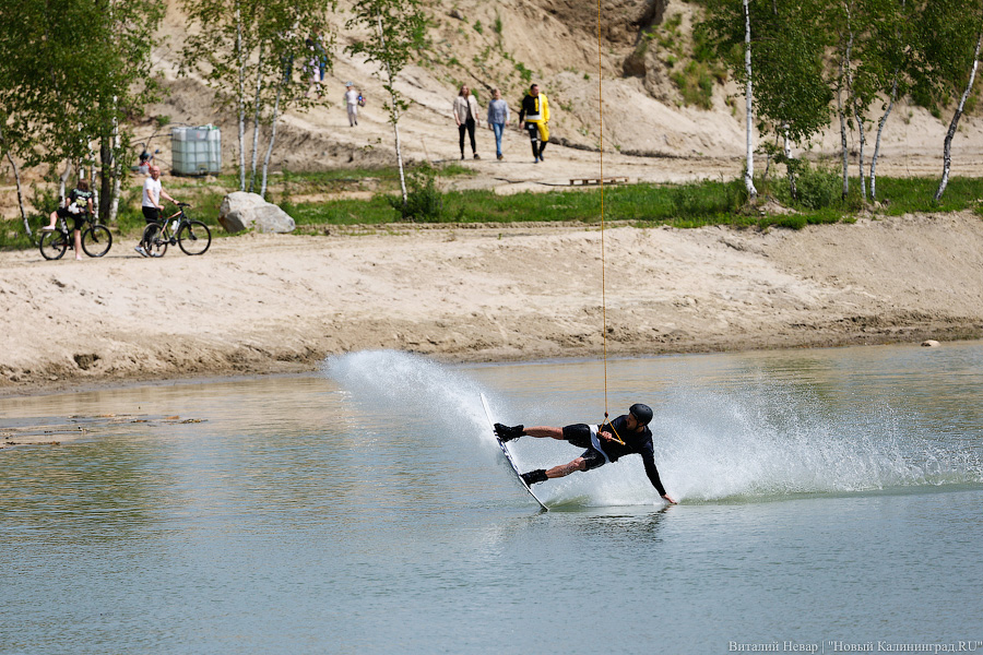 В Гурьевском районе открылся новый вейк-парк. Посмотрите, как это было (фото)