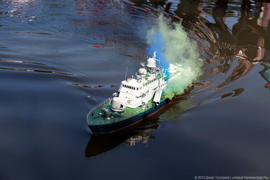 Миниатюрный флот: в Калининграде стартовал чемпионат мира по судомоделированию