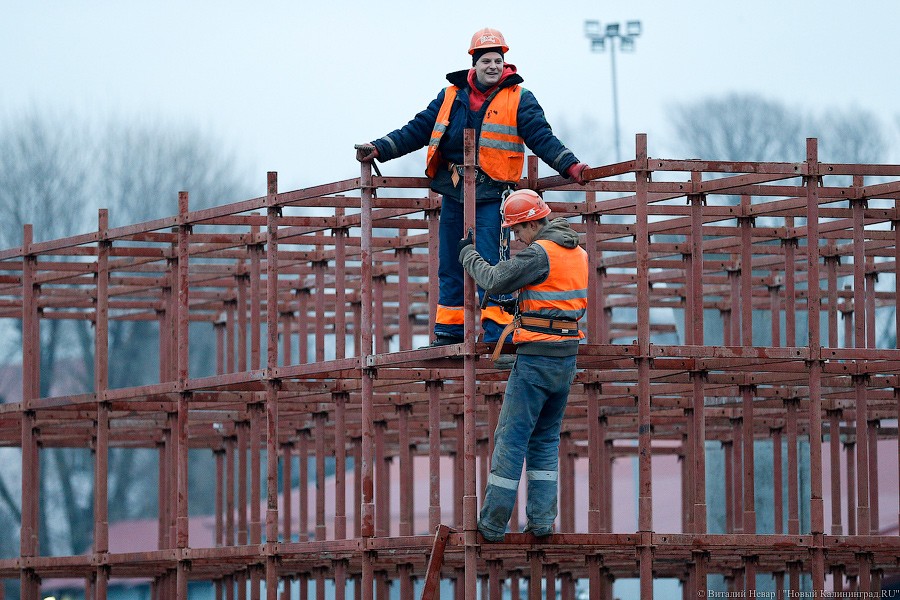 В Калининград до сих пор не привезли металлоконструкции для Восточной эстакады