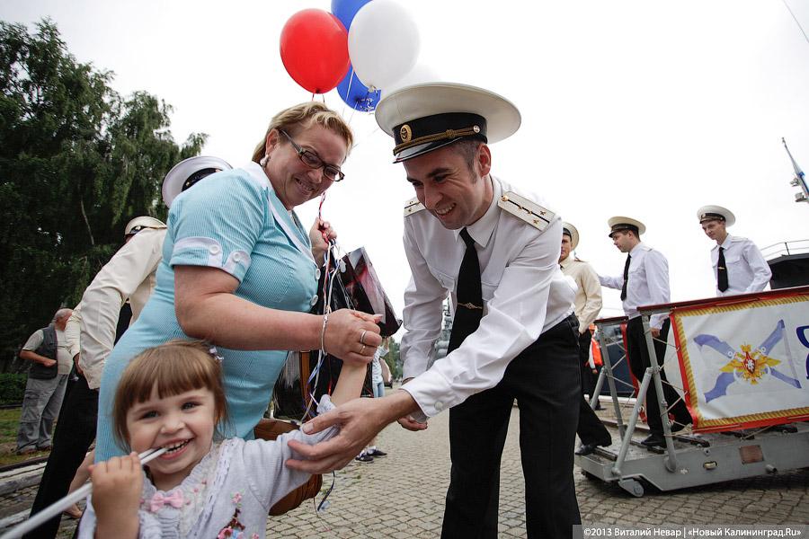 «Ярослав Мудрый» вернулся домой: фоторепортаж из Балтийска