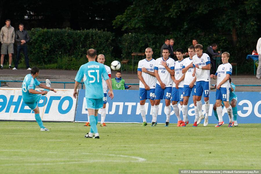 «Успеть за 17 минут»: фоторепортаж с матча «Балтика-Волгарь»