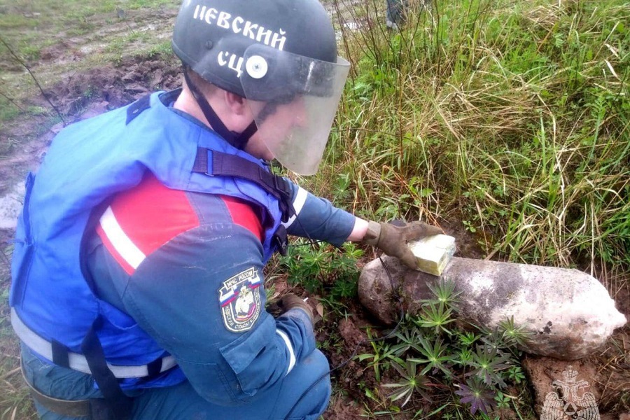 МЧС: на расчистку территории под Балтийском от боеприпасов надо еще несколько лет
