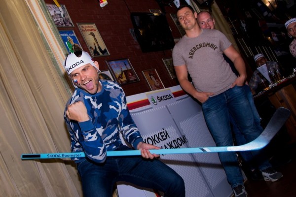 «Отто Кар»: просмотр хоккейного матча со ŠKODA