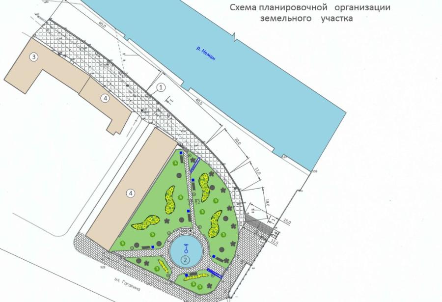 Муниципальному учреждению дали освоить миллионы от ЕС на сквере у моста Королевы Луизы