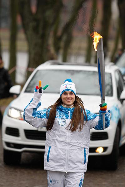 Гори-гори ясно: в Калининграде прошла эстафета паралимпийского огня