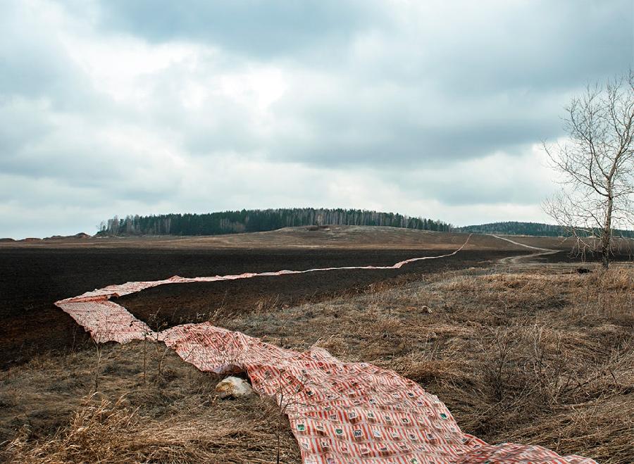 На фото — работа художницы Людмилы Калиниченко, которая будет показана на выставке «Опыт перехода». Предоставлено БФ ГЦСИ