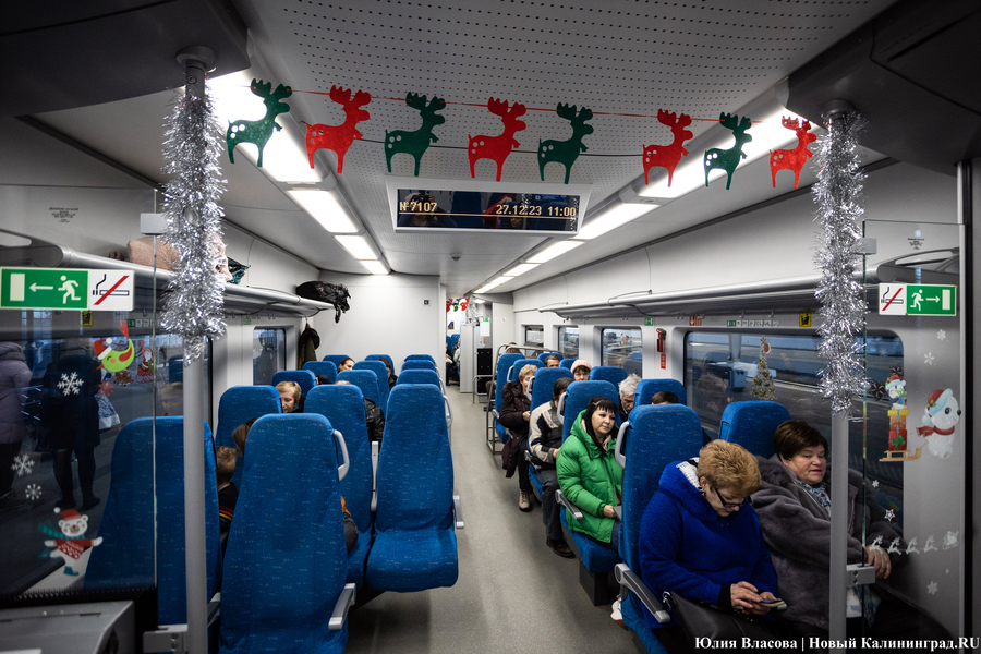 КЖД опубликовала новогоднее расписание пригородных поездов