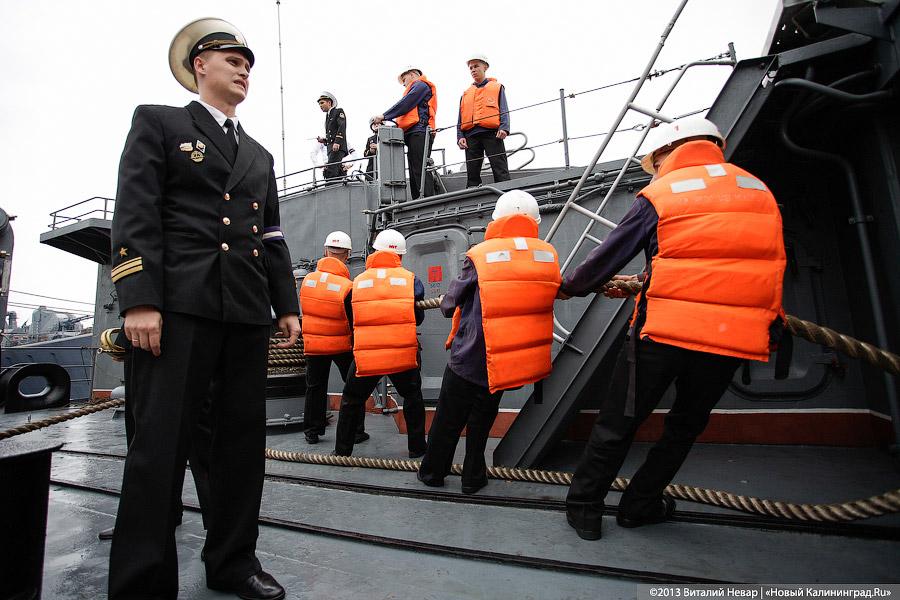 «Ярослав Мудрый» вернулся домой: фоторепортаж из Балтийска