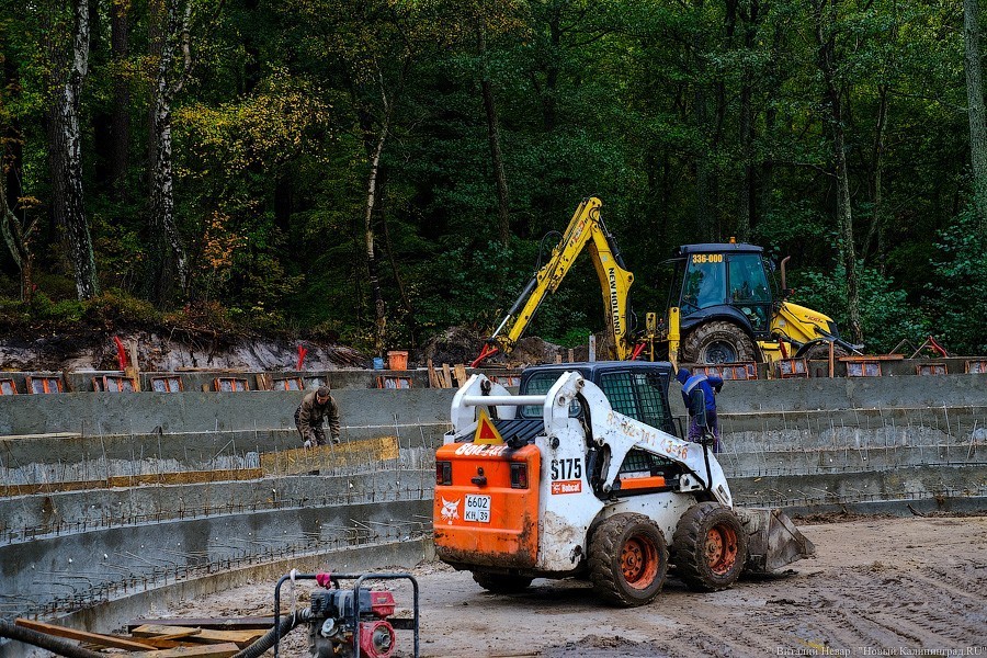 Муза освоения: как за федеральные деньги благоустраивают парк в Светлогорске