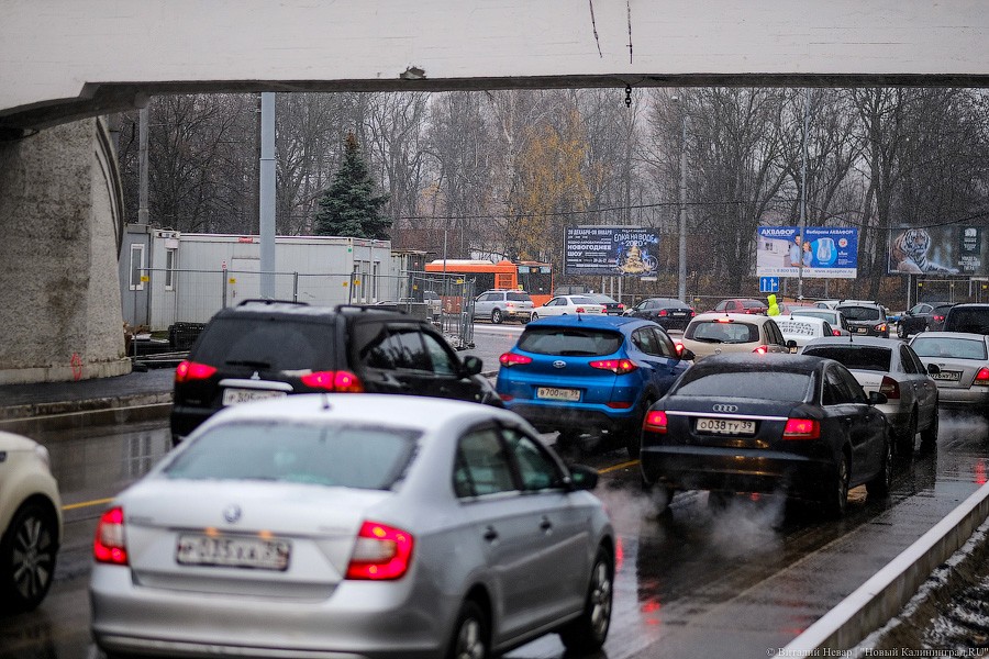 Пробки под первым снегом: на ул. Киевской открылось техническое движение