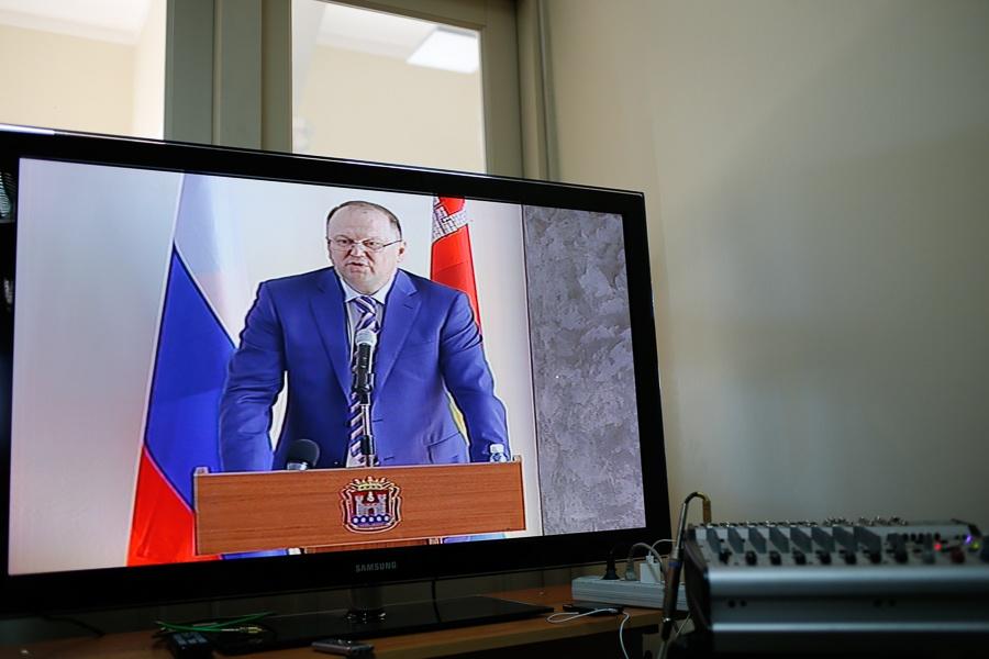 28 апреля 2014: послание губернатора Николая Цуканова к депутатам областной Думы