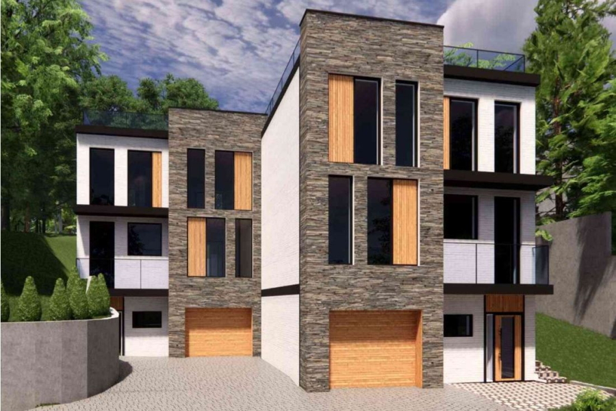 В Светлогорске в конце ул. Ленина разрешили построить комплекс блок-секций (эскизы)