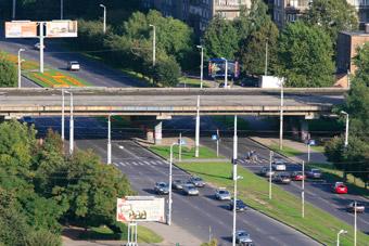 23 февраля на время праздничных мероприятий будет перекрыт эстакадный мост