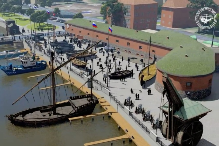 Музей Мирового океана показал, как будет выглядеть бастион «Литва» после реставрации (фото)