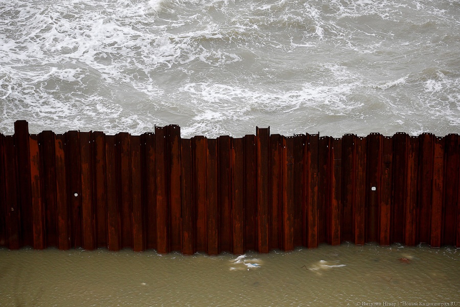 Всё смыло: Светлогорск, Янтарный и Филино после шторма