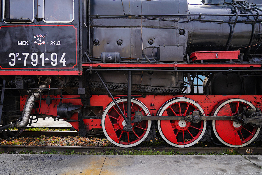 На ретропоезде до Советска: в Калининград привезли туристический паровоз (фото)